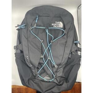THE NORTH FACE Unisex ADULT Borealis Backpack, Black-Turquoise Cording